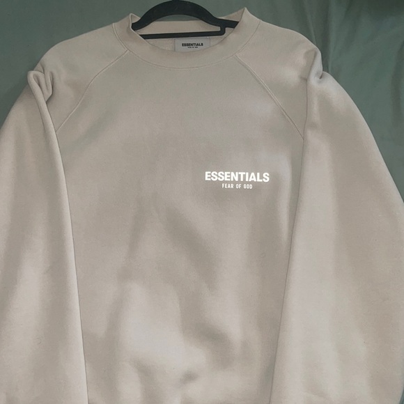 Fear of God Other - Essentials Tan Crewneck
